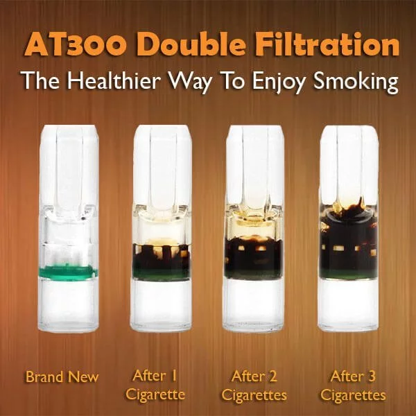 ANTI TAR® AT300 Mini Cigarette Filters Tar Trap Holder