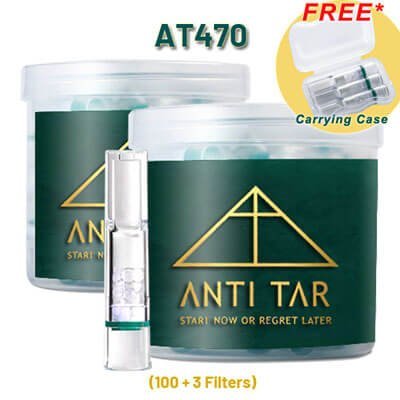 ANTI TAR® AT470 Triple Filtration Cigarette Filter Tips