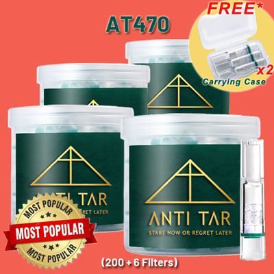 ANTI TAR® AT470 Triple Filtration Cigarette Filter