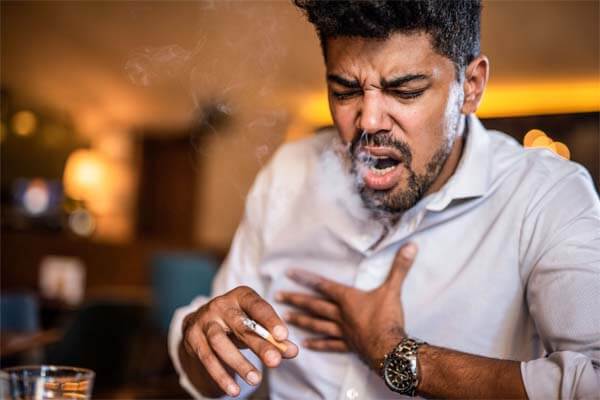 How to prevent a smoker's cough